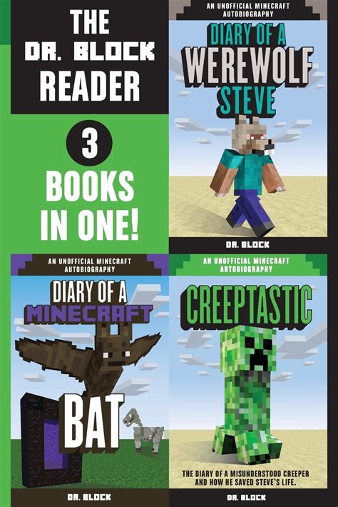 Download The Dr Block Reader Volume 1 3 Complete Unofficial Minecraft Diaries In One 