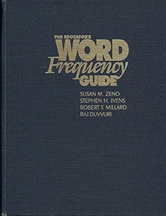 Download The Educators Word Frequency Guide 