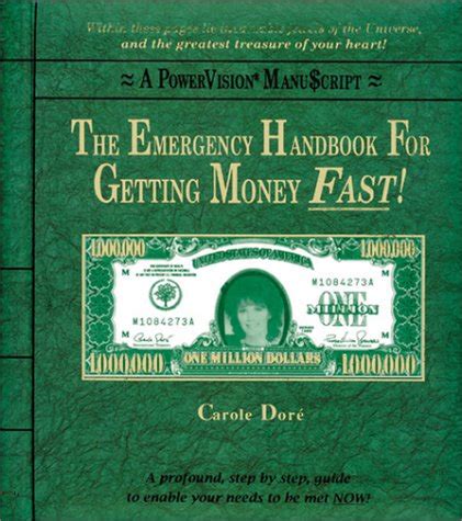 Read The Emergency Handbook For Getting Money Fast Pdf 