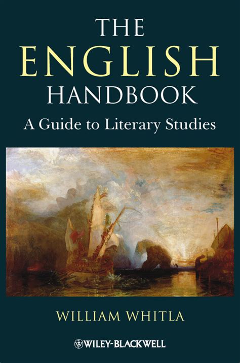 Download The English Handbook A Guide To Literary Studies 