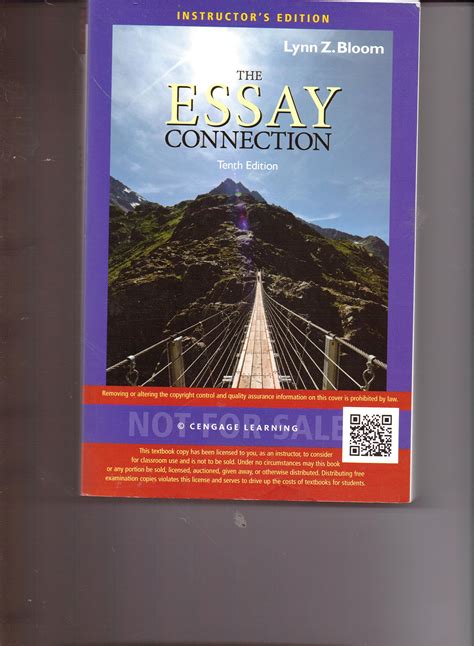 Read Online The Essay Connection 10Th Edition Lynn Z Bloom 