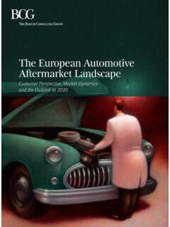 Read The European Automotive Aftermarket Landscape 