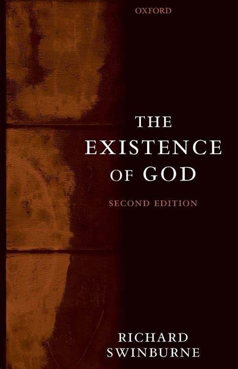 Read The Existence Of God Richard Swinburne 