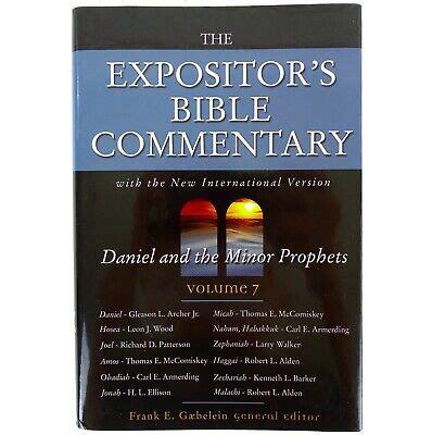 Read Online The Expositors Bible Commentary Vol 7 Daniel And The Minor Prophets 
