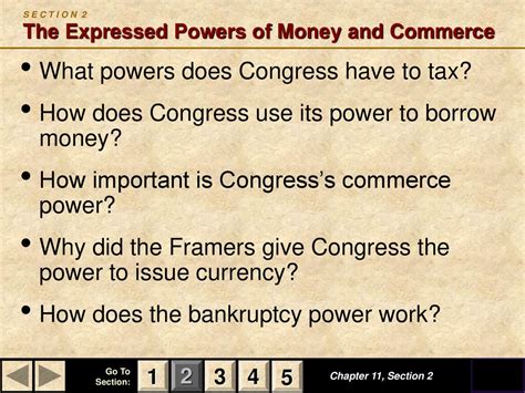 Read The Expressed Powers Of Money And Commerce Answer Key 