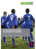 Read The Fa National Football Development Programme 