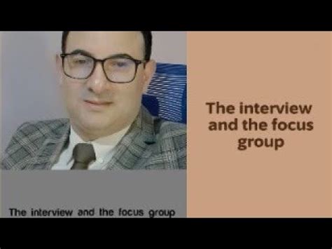 Download The Focus Group Interview Technique 