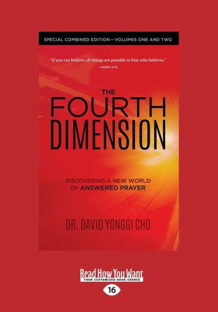 Full Download The Fourth Dimension By David Yonggi Cho Ruhulabdin 
