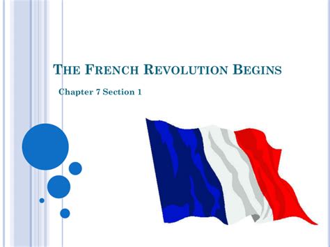 Read Online The French Revolution Begins Chapter 7 Section 1 
