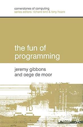 Full Download The Fun Of Programming Cornerstones Of Computing 