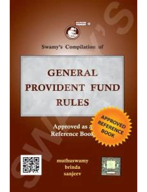 Full Download The General Provident Fund Rules Svt 1981 1924 A D 
