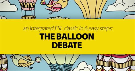 Read The Great Balloon Debate Efl4U 