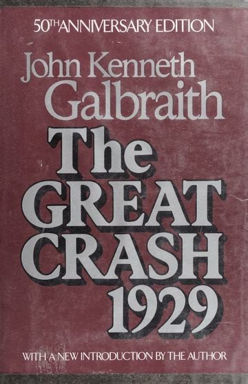 Read Online The Great Crash 1929 With A New Introduction By The Author 