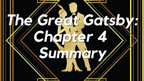 Full Download The Great Gatsby Chapter 4 Summary And Analysis 