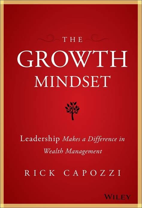Full Download The Growth Mindset Leadership Makes A Difference In Wealth Management 