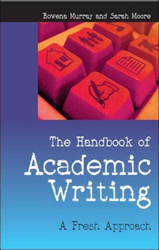 Full Download The Handbook Of Academic Writing 
