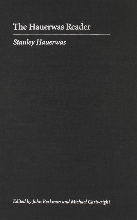 Full Download The Hauerwas Reader 