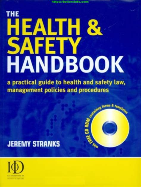 Download The Health And Safety Handbook A Practical Guide To Health And Safety Law Management Policies And Procedures 