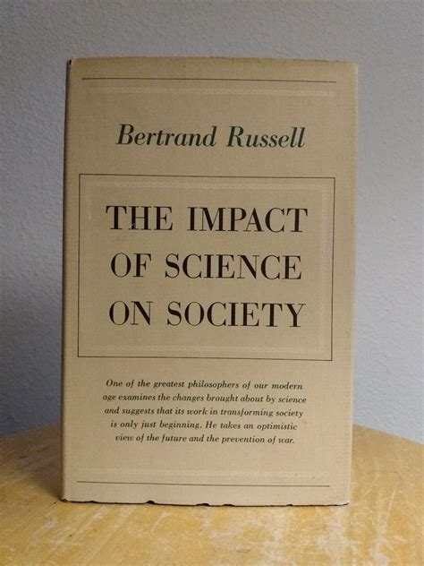 Full Download The Impact Of Science On Society Bertrand Russell 