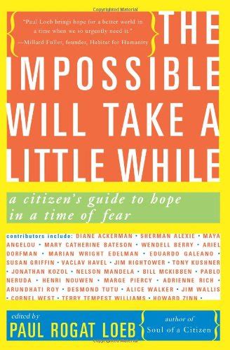 Read Online The Impossible Will Take A Little While A Citizen S Guide To Hope In A Time Of Fear 