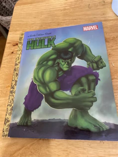 Read The Incredible Hulk Marvel Incredible Hulk Little Golden Book 