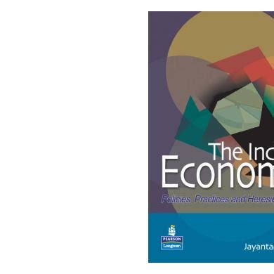 Full Download The Indian Economy Policies Practices And Heresies Pdf 