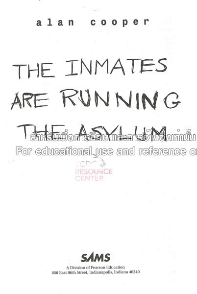 Read The Inmates Are Running The Asylum By Alan Cooper 