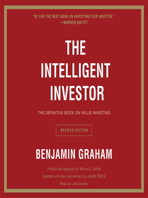 Read The Intelligent Investor Rev Ed 