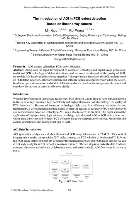 Full Download The Introduction Of Aoi In Pcb Defect Detection Based On 