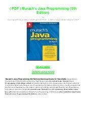 Full Download The Java Programming Language 5Th Edition Free Download 