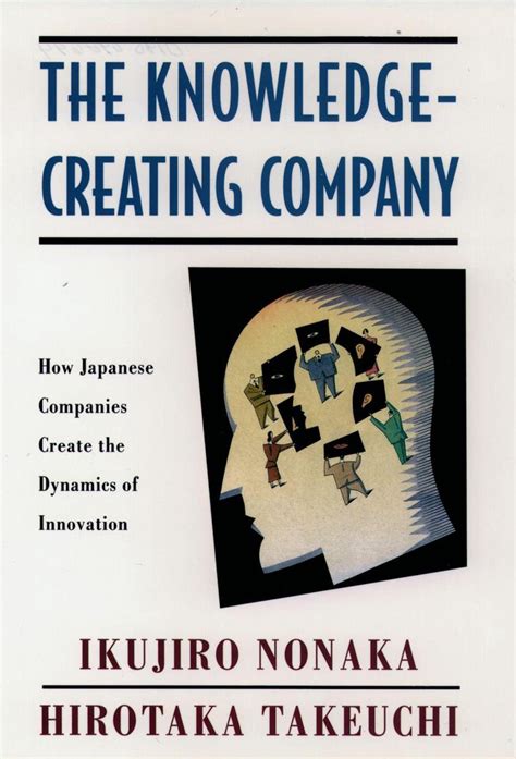 Read Online The Knowledge Creating Company How Japanese Companies Create Dynamics Of Innovation Ikujiro Nonaka 