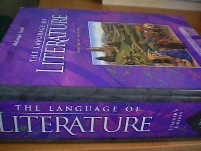 Full Download The Language Of Literature Grade 12 British Literature Teachers Edition 