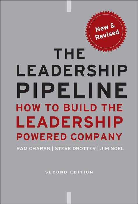 Read Online The Leadership Pipeline How To Build The Leadership Powered Company 