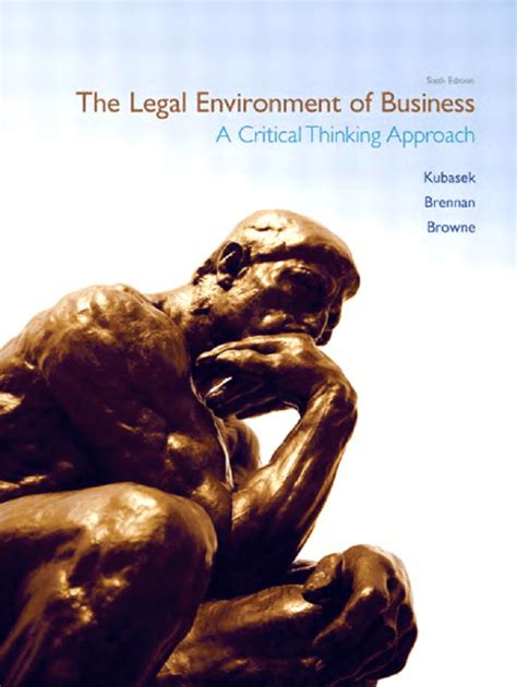 Read Online The Legal Environment Of Business 6Th Edition Myblawlab Series 