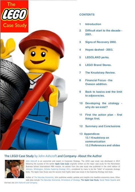 Full Download The Lego Case Study 