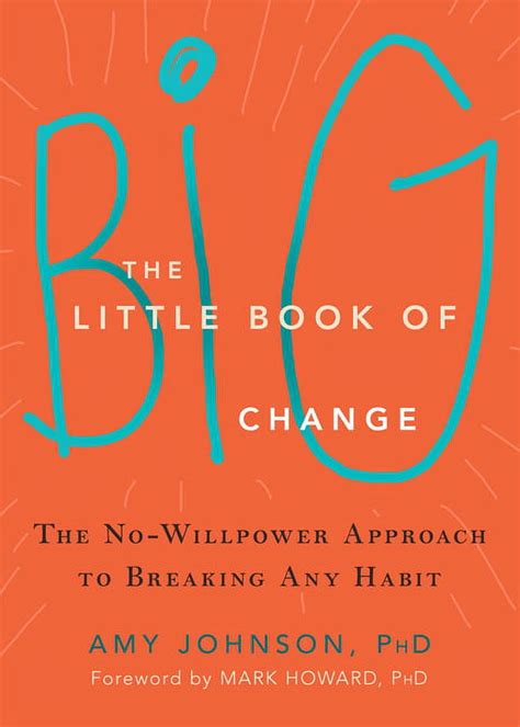 Read Online The Little Book Of Big Change The No Willpower Approach To Breaking Any Habit 