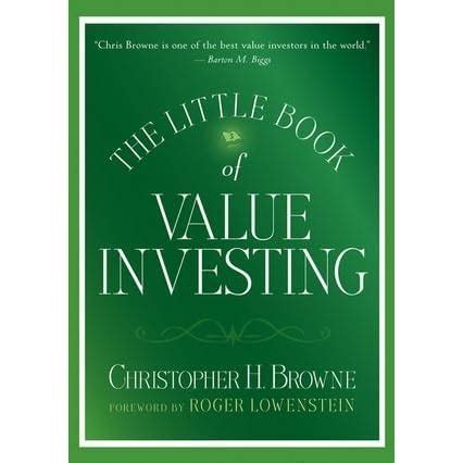 Read The Little Book Of Value Investing Christopher H Browne 