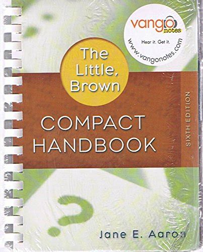 Read Online The Little Brown Compact Handbook 6Th Edition 