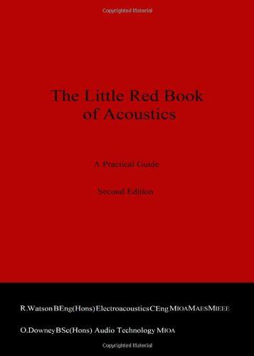 Download The Little Red Book Of Acoustics A Practical 