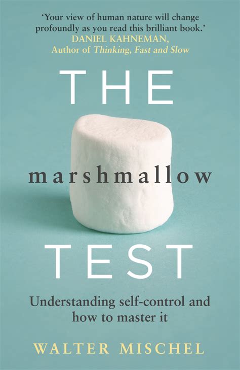 Read The Marshmallow Test Understanding Self Control And How To Master It 