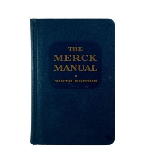 Read The Merck Manual Ninth Edition 