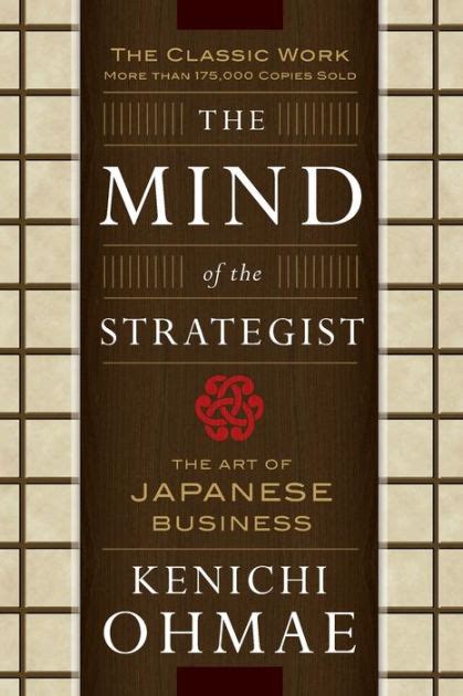 Download The Mind Of Strategist Art Japanese Business Kenichi Ohmae 