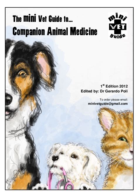 Read Online The Mini Vet Guide To Companion Animal Medicine 