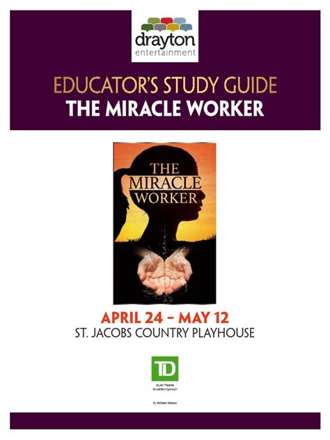 Download The Miracle Worker Study Guide Questions 