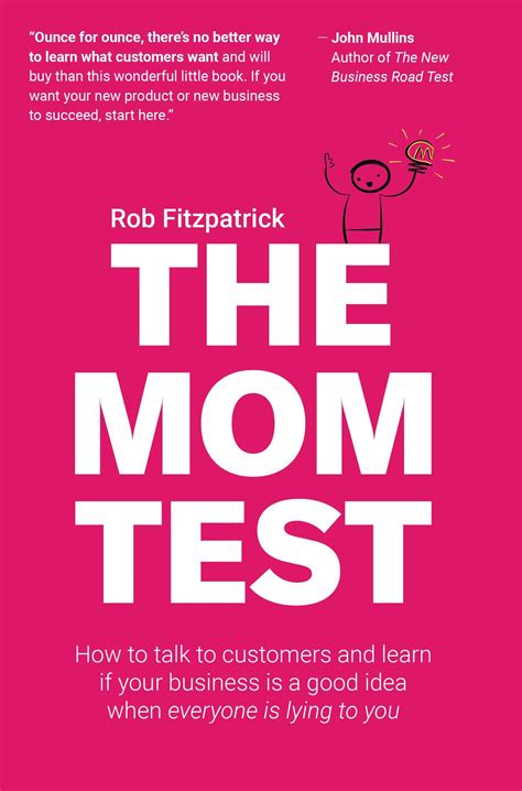 Read The Mom Test By Rob Tz 2 