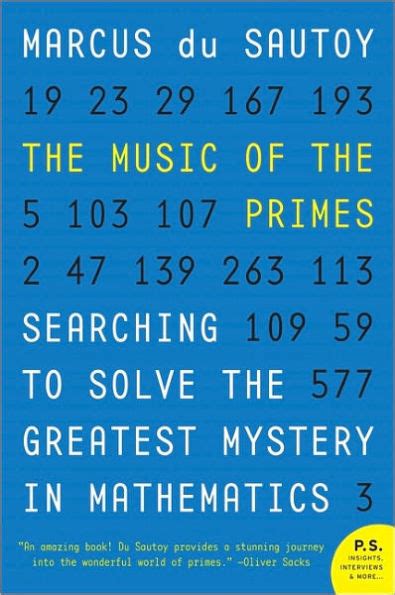 Download The Music Of Primes Searching To Solve Greatest Mystery In Mathematics Marcus Du Sautoy 