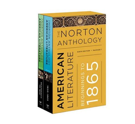 Download The Norton Anthology Of American Literature Package 1 Volumes 