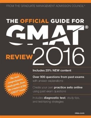 Download The Official Guide For Gmat Review 2016 With Online Question Bank And Exclusive Video 
