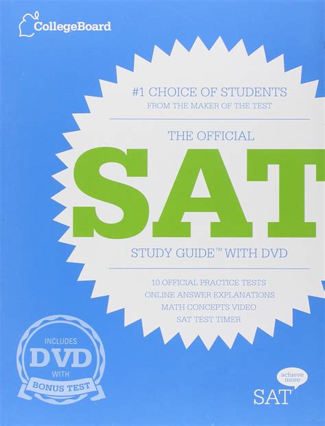 Full Download The Official Sat Study Guide With Dvd 