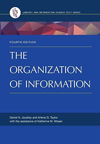 Download The Organization Of Information Library And Information Science Text Series 